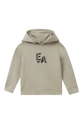 Kids Embroidered Logo Hoodie